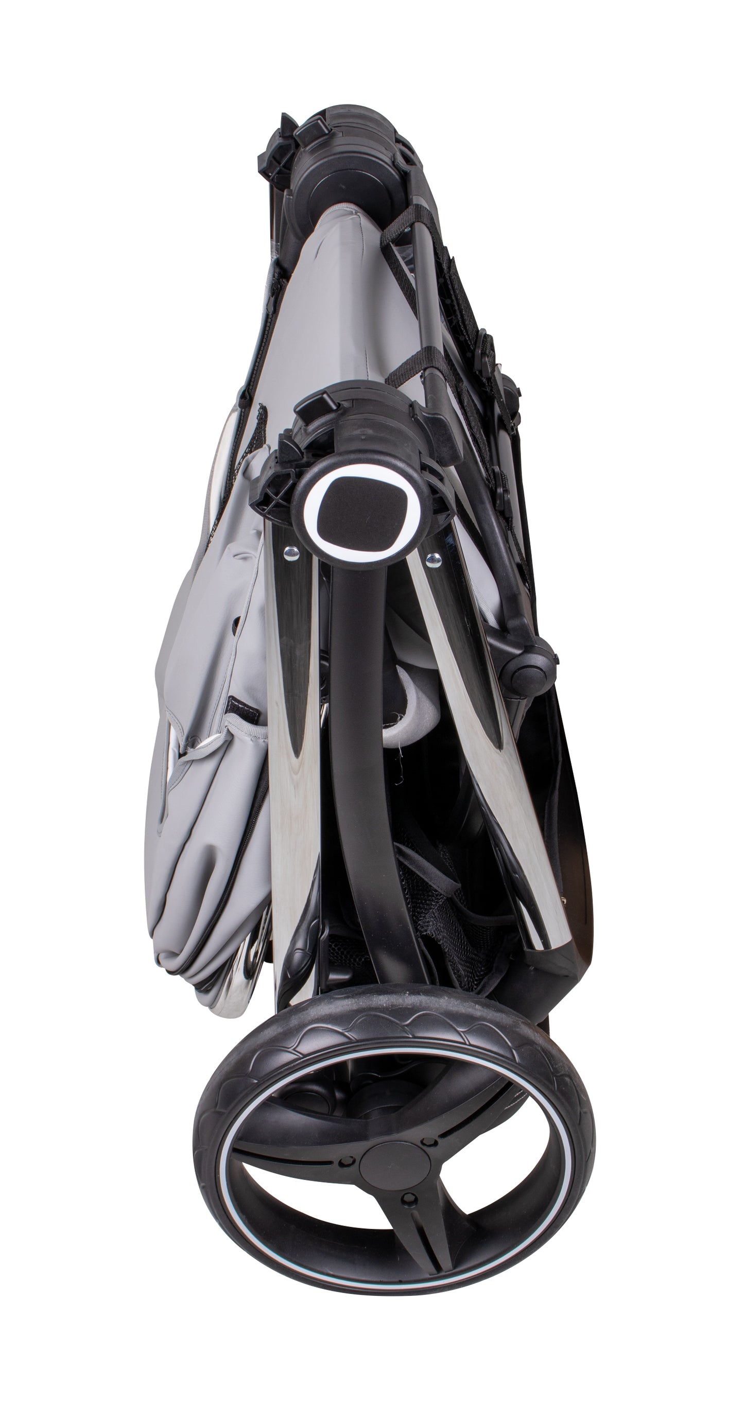 Carrito de bebé ELENA DUO POLIPIEL GRIS de Toral