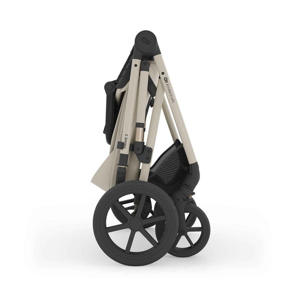 Carrito de bebé PRIME3 TRIO POLIPIEL/TELA de KinderKraft