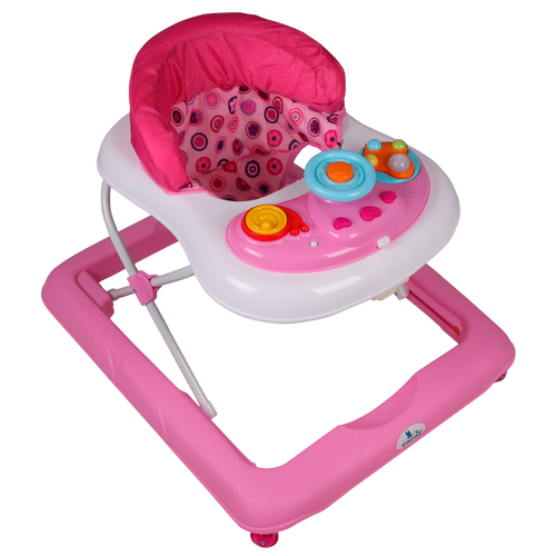 ANDADOR VOLANTE Rosa - Dulce Sonrisa