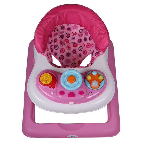 ANDADOR VOLANTE Rosa - Dulce Sonrisa