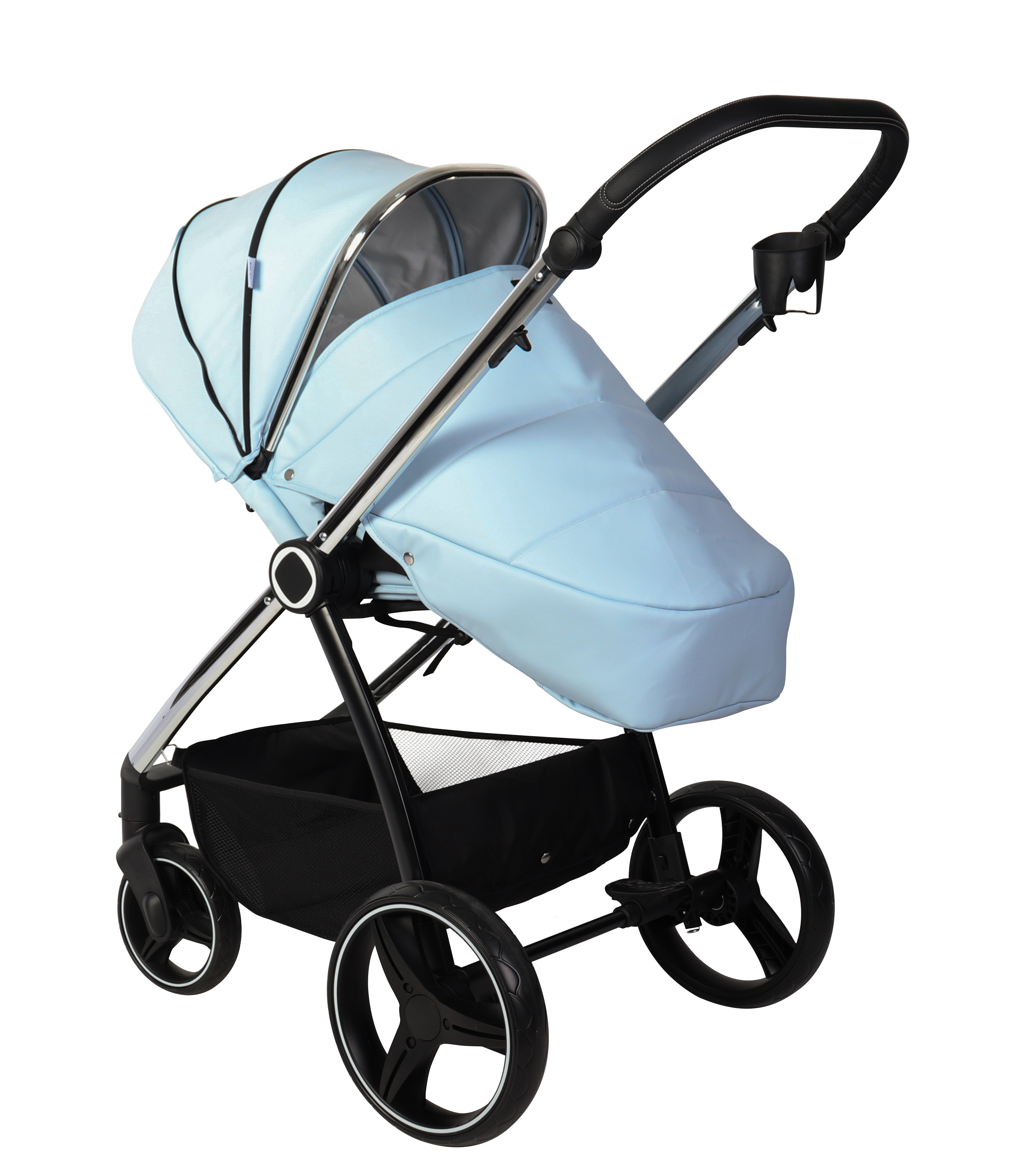CARRITO DUO ELENA POLIPEL Azul - Dulce Sonrisa