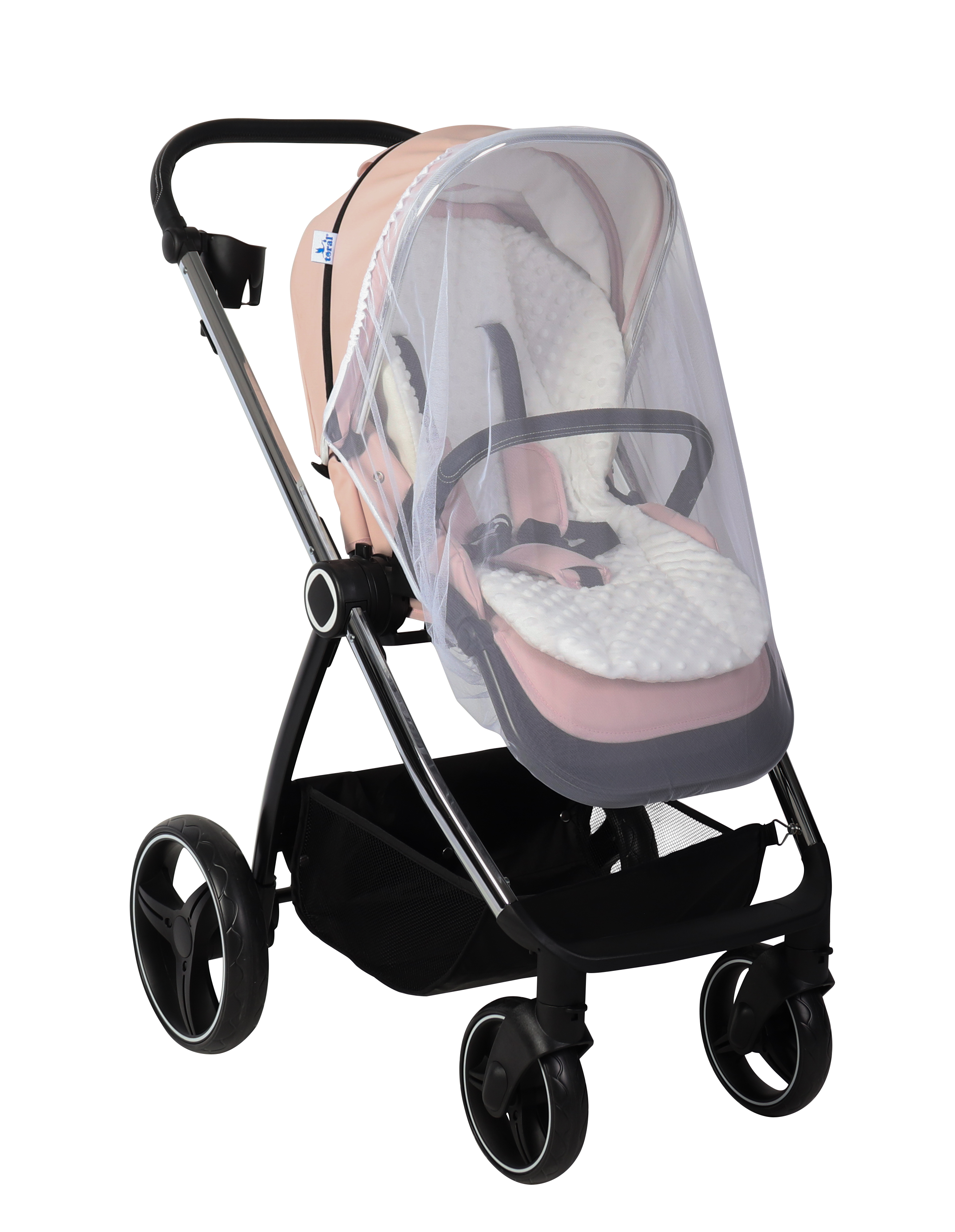 CARRITO DUO ELENA POLIPEL Rosa - Dulce Sonrisa