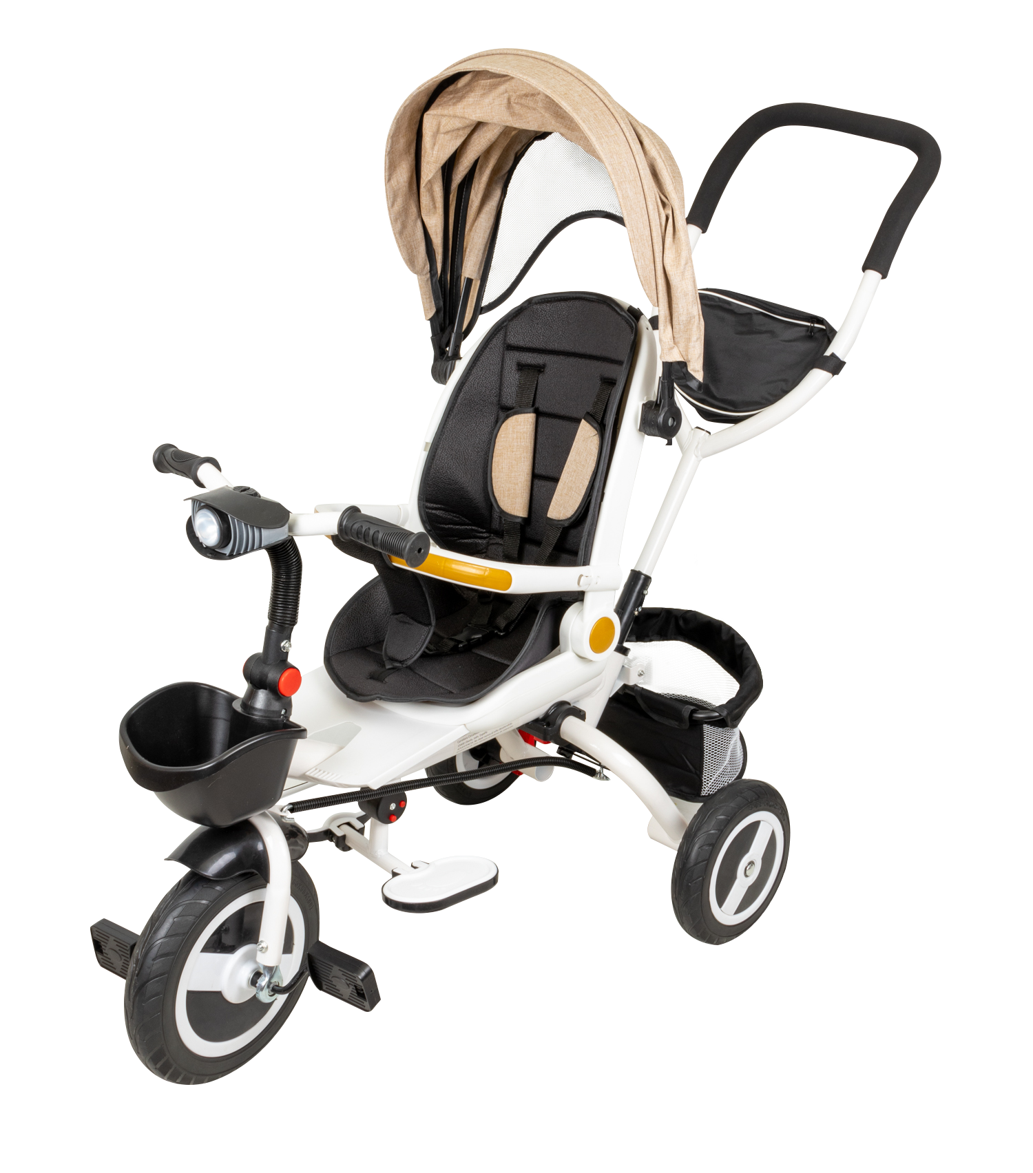 TRICICLO PLEGABLE BOLONIA Beige - Dulce Sonrisa