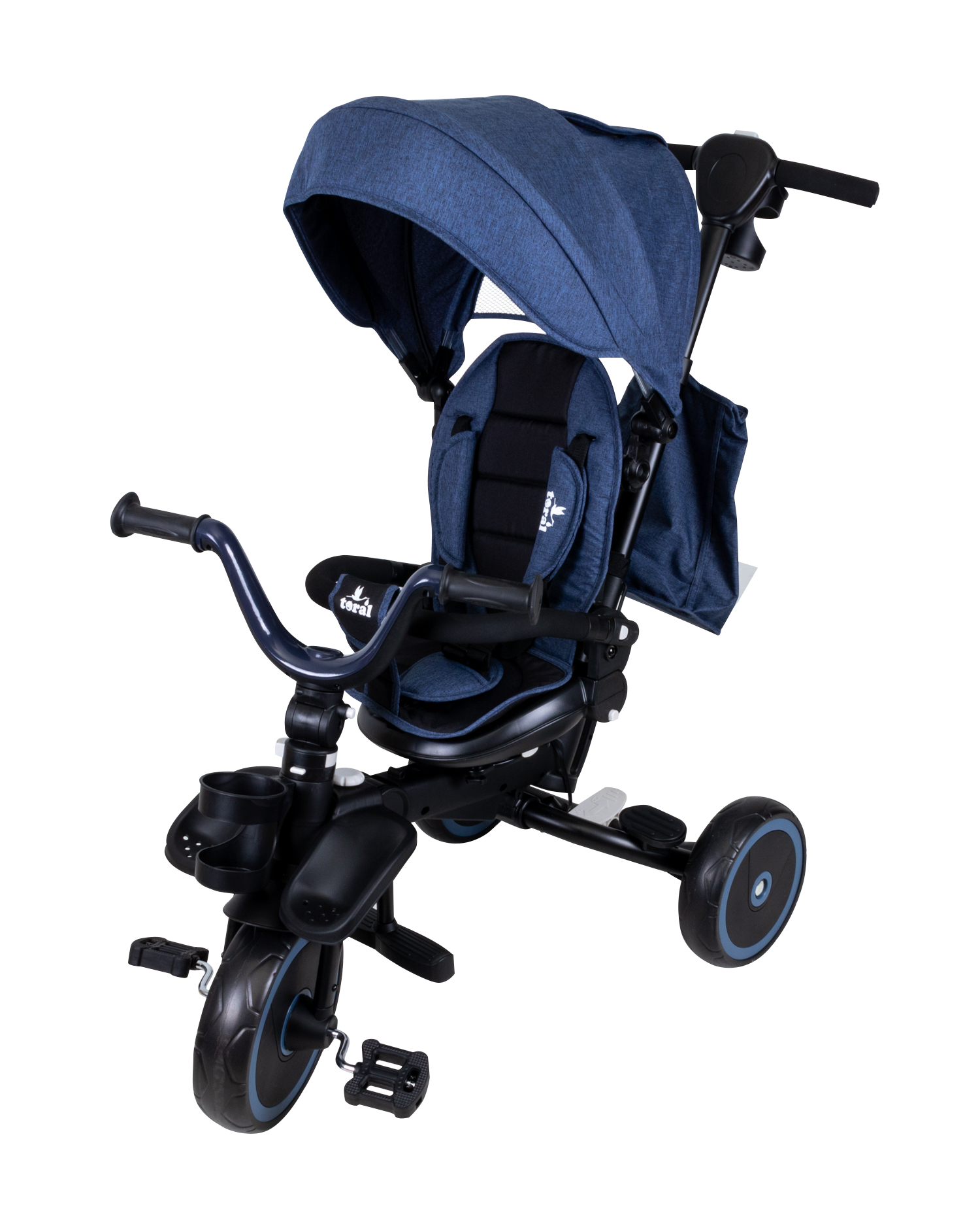 TRICICLO PLEGABLE SIENA Azul - Dulce Sonrisa