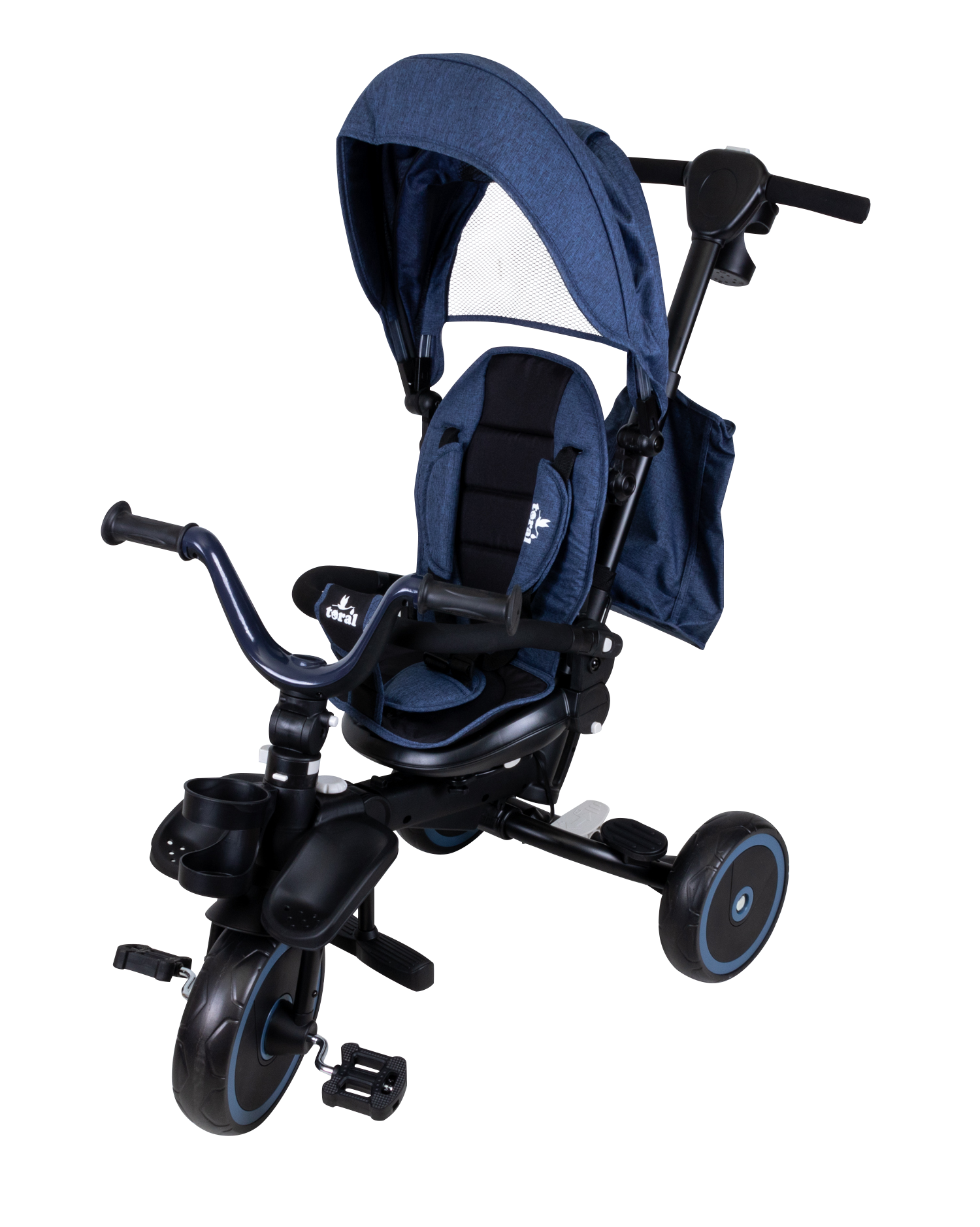 TRICICLO PLEGABLE SIENA Azul - Dulce Sonrisa