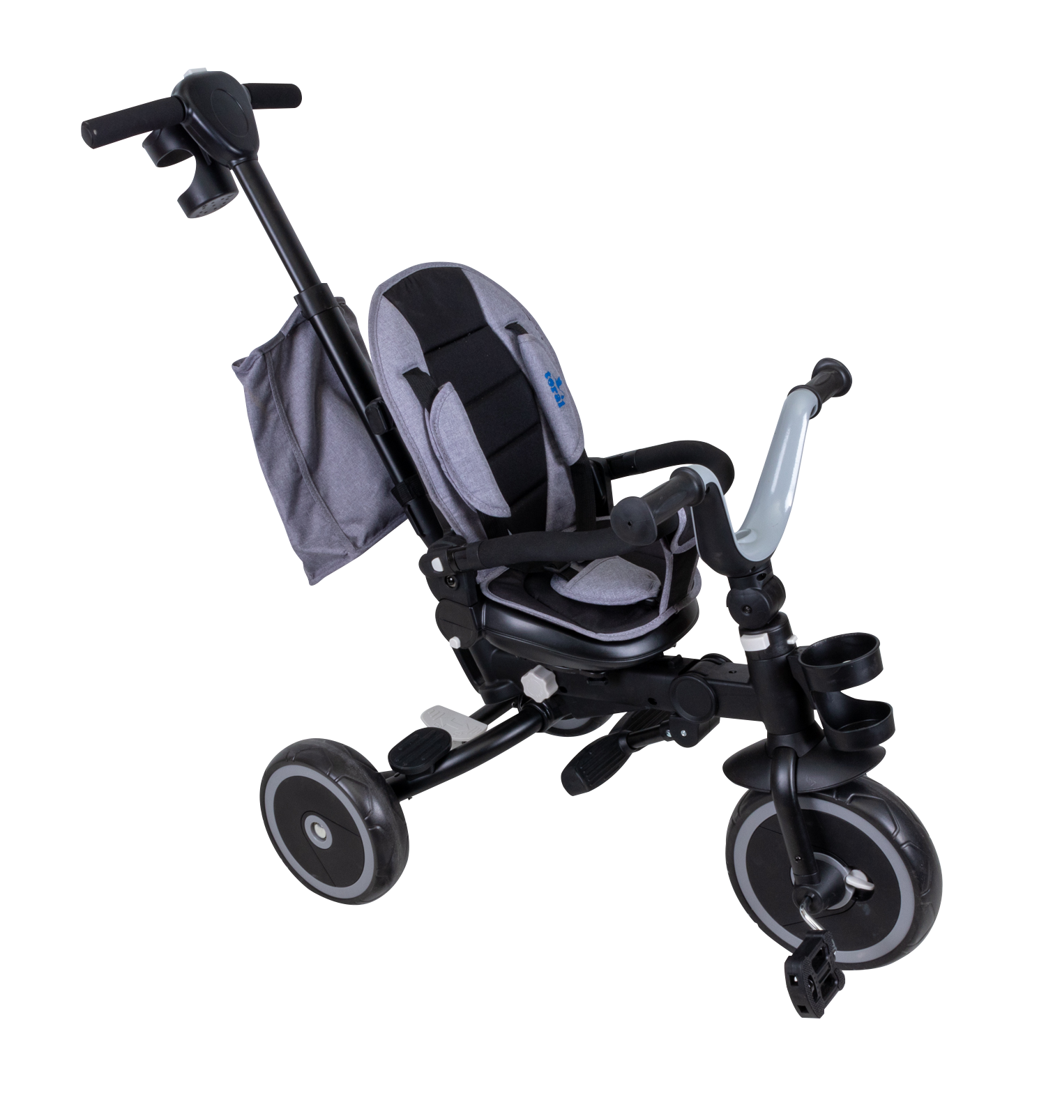 TRICICLO PLEGABLE SIENA Gris - Dulce Sonrisa