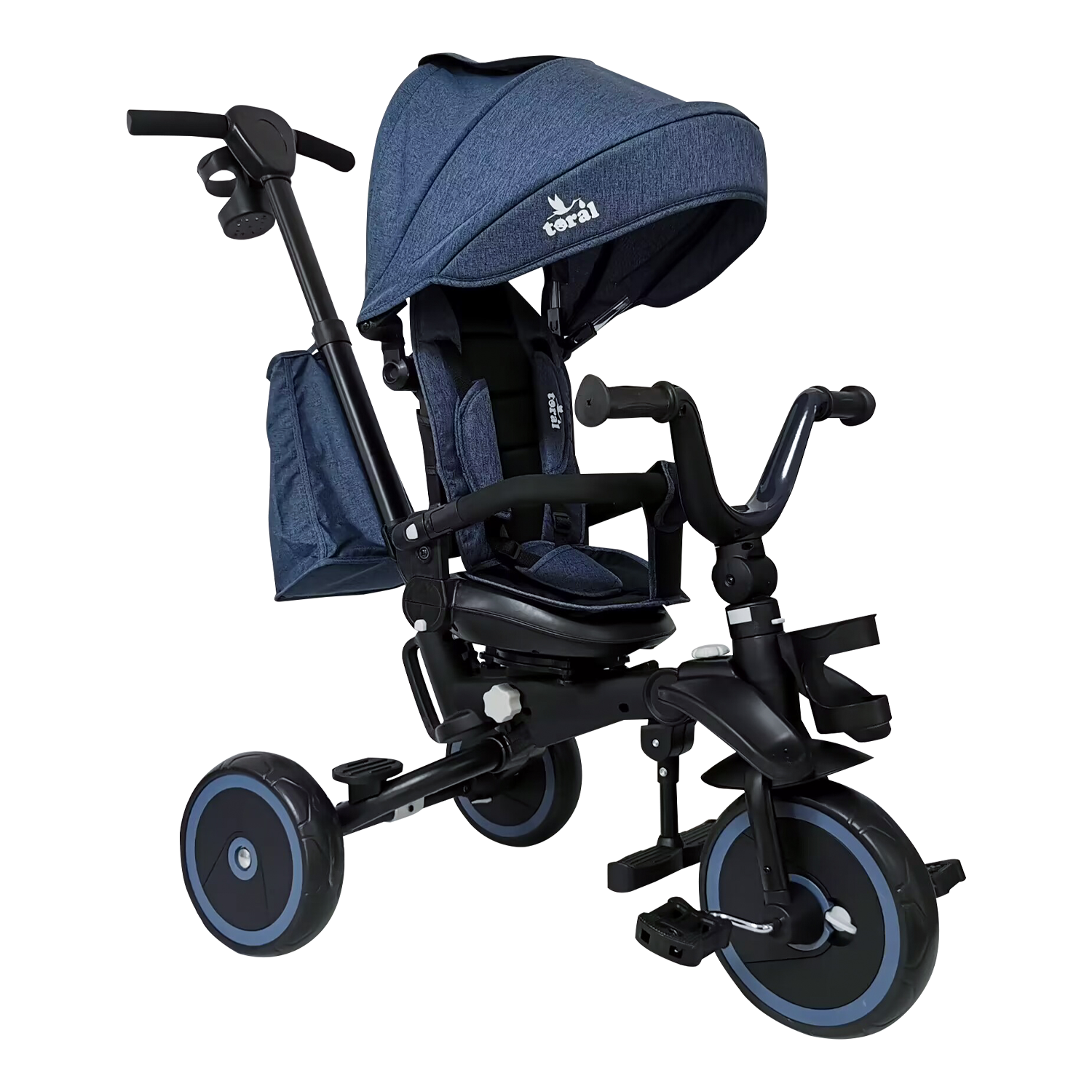TRICICLO PLEGABLE SIENA Azul - Dulce Sonrisa