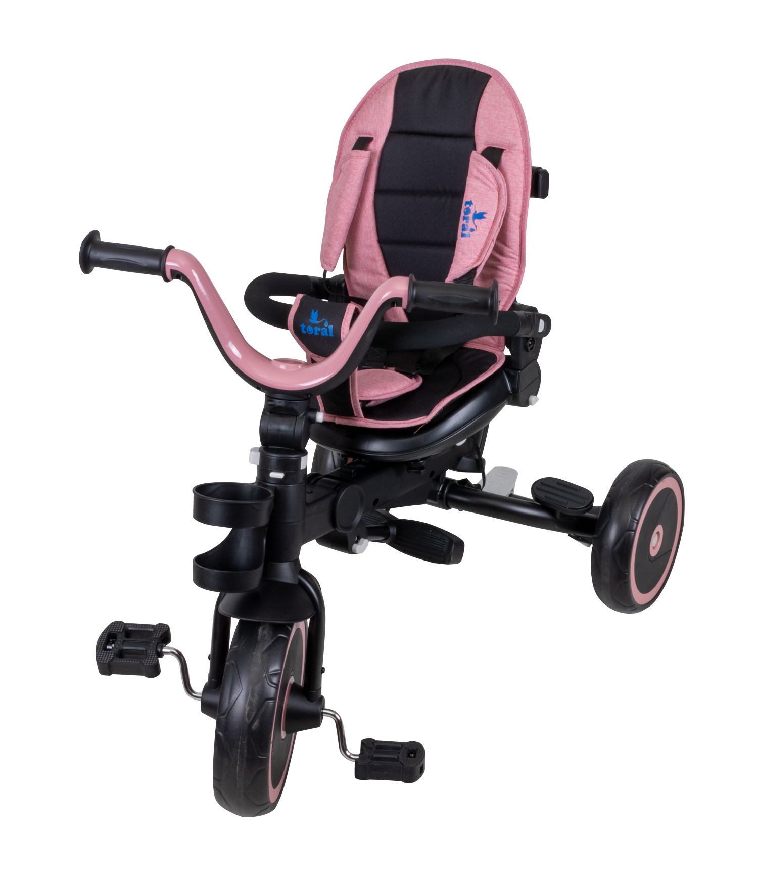TRICICLO PLEGABLE SIENA Rosa - Dulce Sonrisa