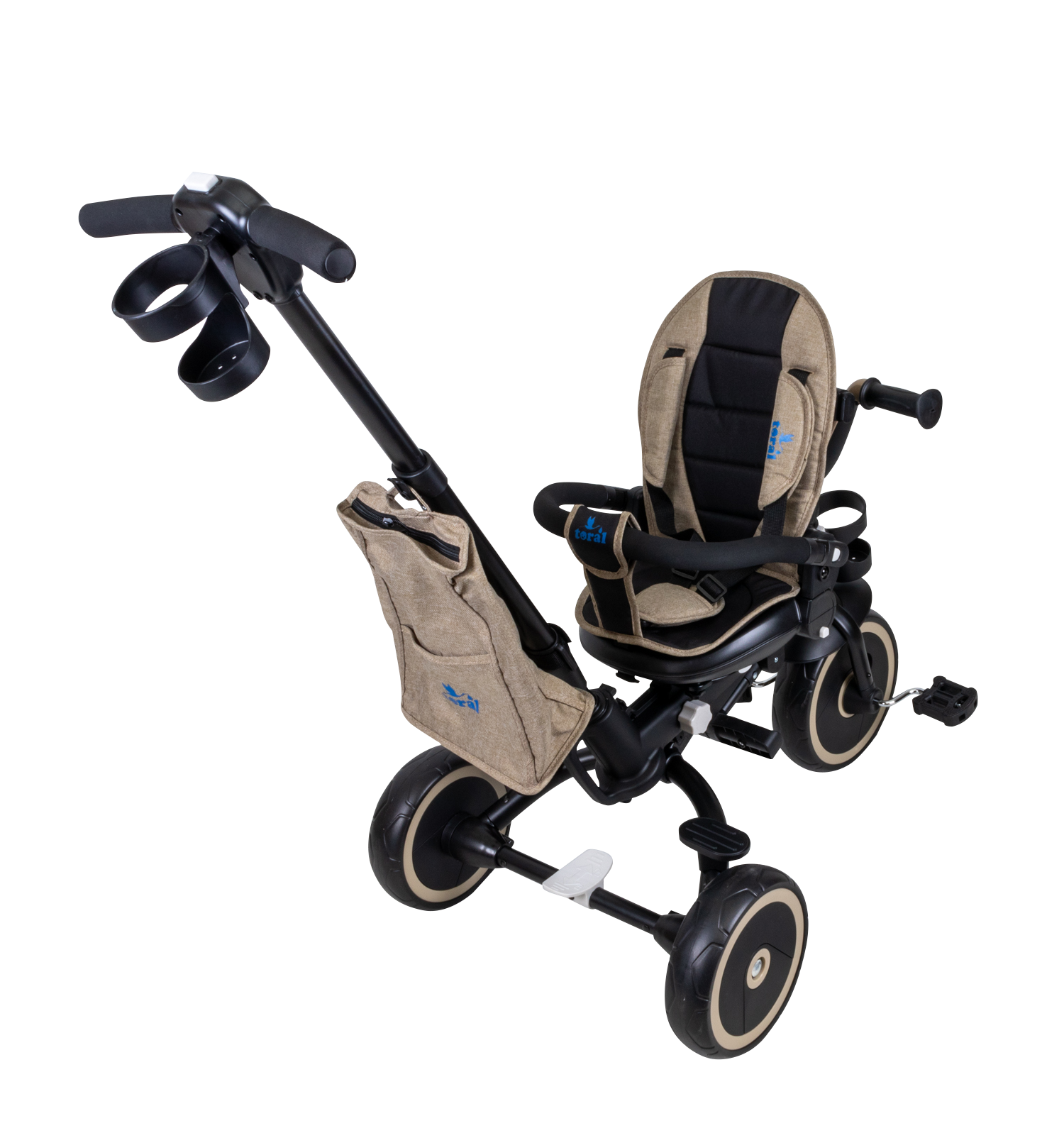 TRICICLO PLEGABLE SIENA Beige - Dulce Sonrisa