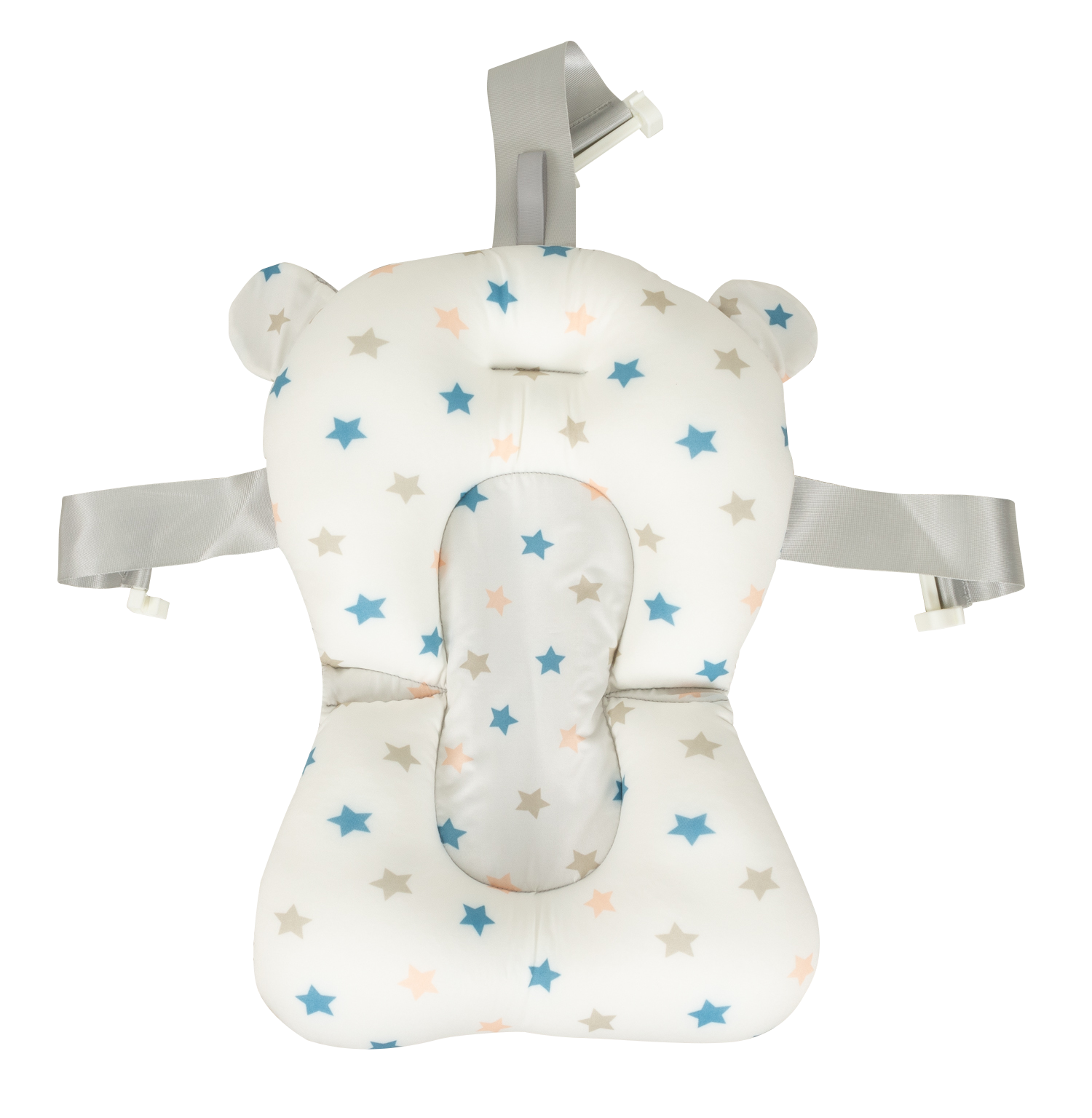 BAÑERA PLEGABLE ECLIPSE CON COJIN Gris - Dulce Sonrisa