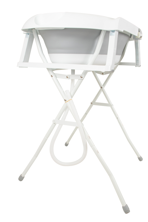BAÑERA PLEGABLE CONFORT CON COJIN Gris - Dulce Sonrisa