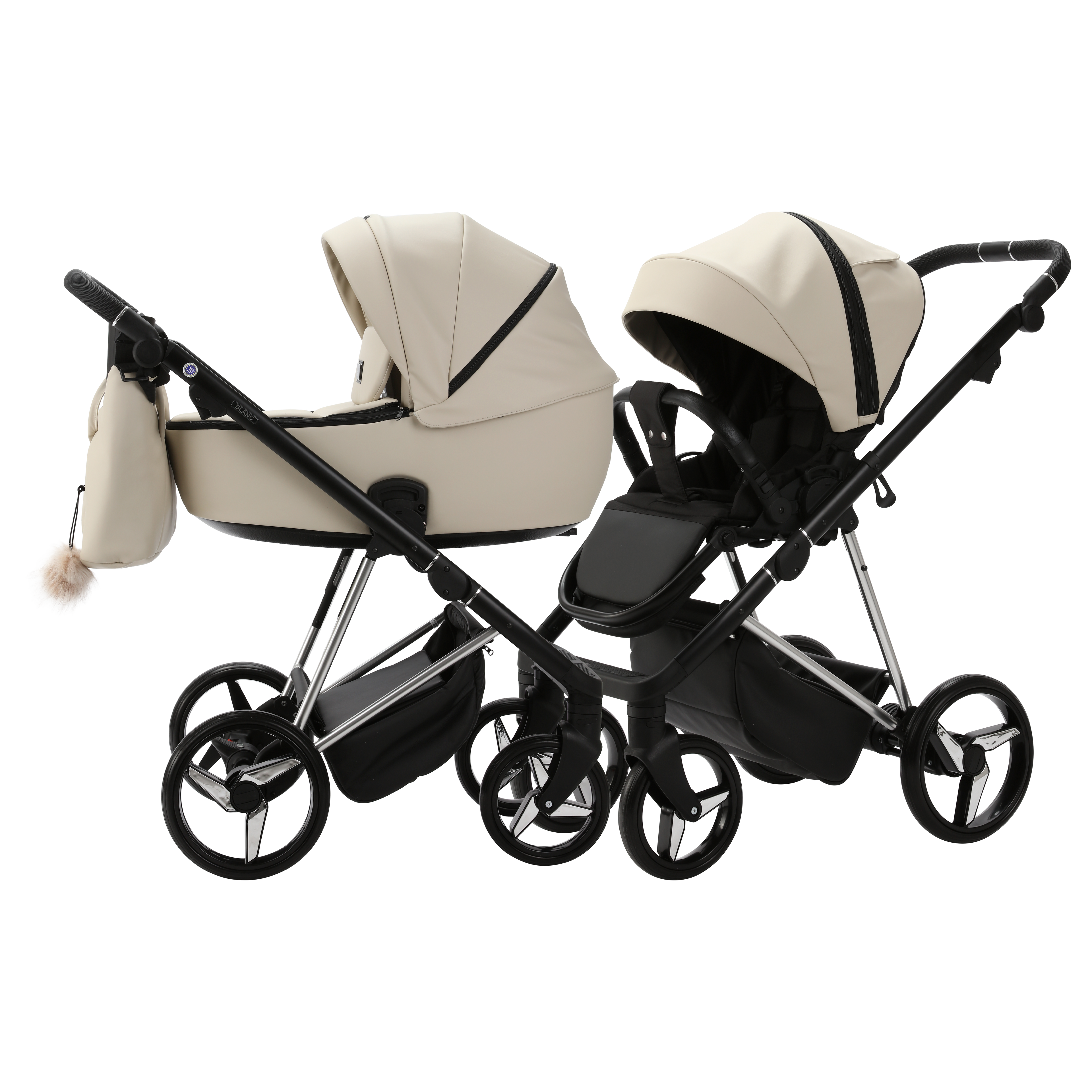 CARRITO DUO BLANC Beige - Dulce Sonrisa
