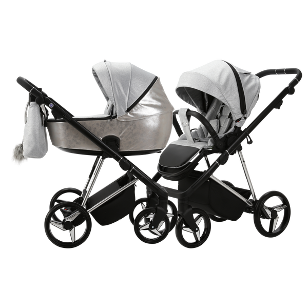 CARRITO DUO BLANC Plata - Dulce Sonrisa
