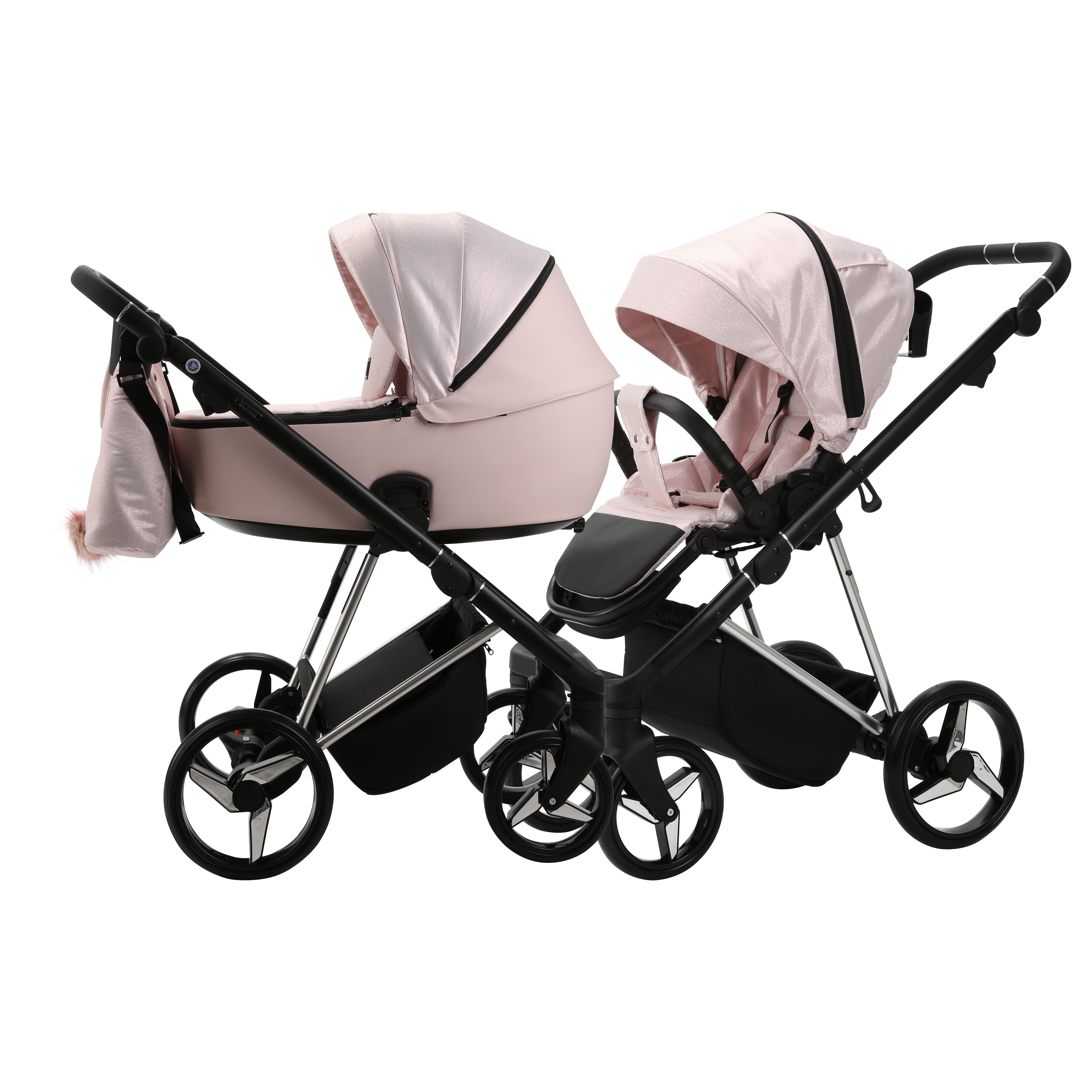 CARRITO DUO BLANC Rosa - Dulce Sonrisa
