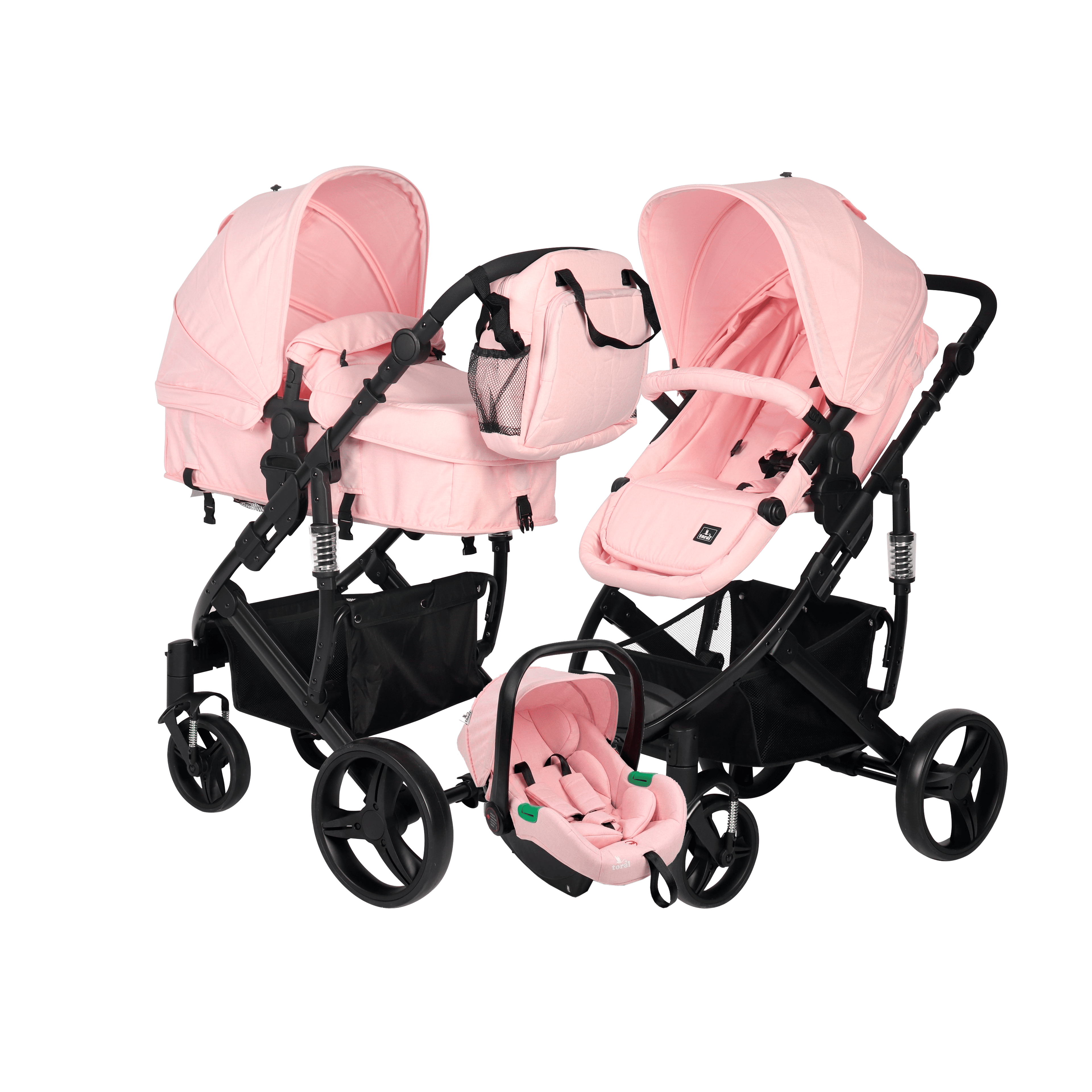 CARRITO TRIO CORINTO Rosa