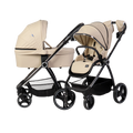 CARRITO DUO ELENA POLIPEL Beige - Dulce Sonrisa