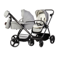 CARRITO DUO ELENA POLIPEL Gris - Dulce Sonrisa