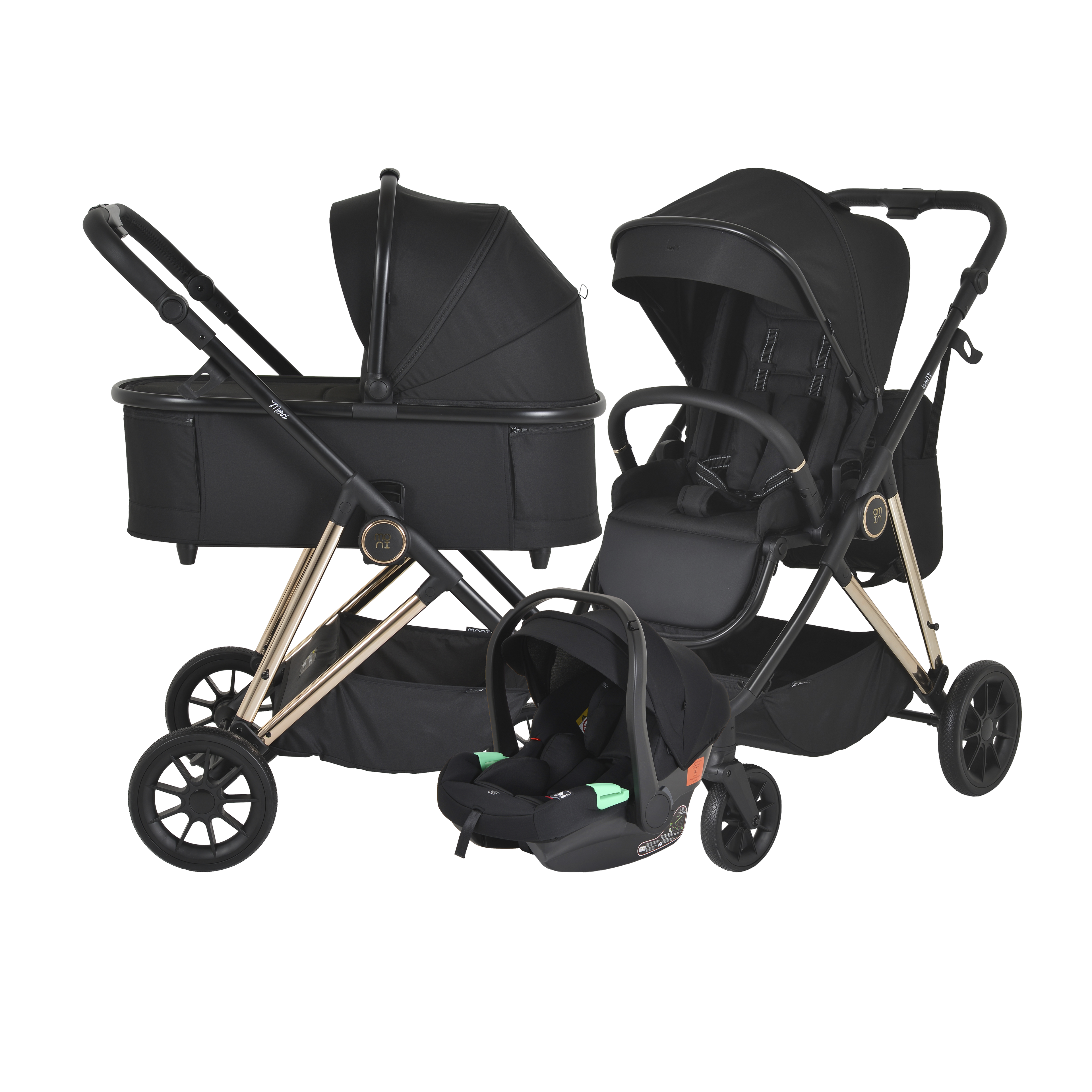 CARRITO TRIO MERCI Negro