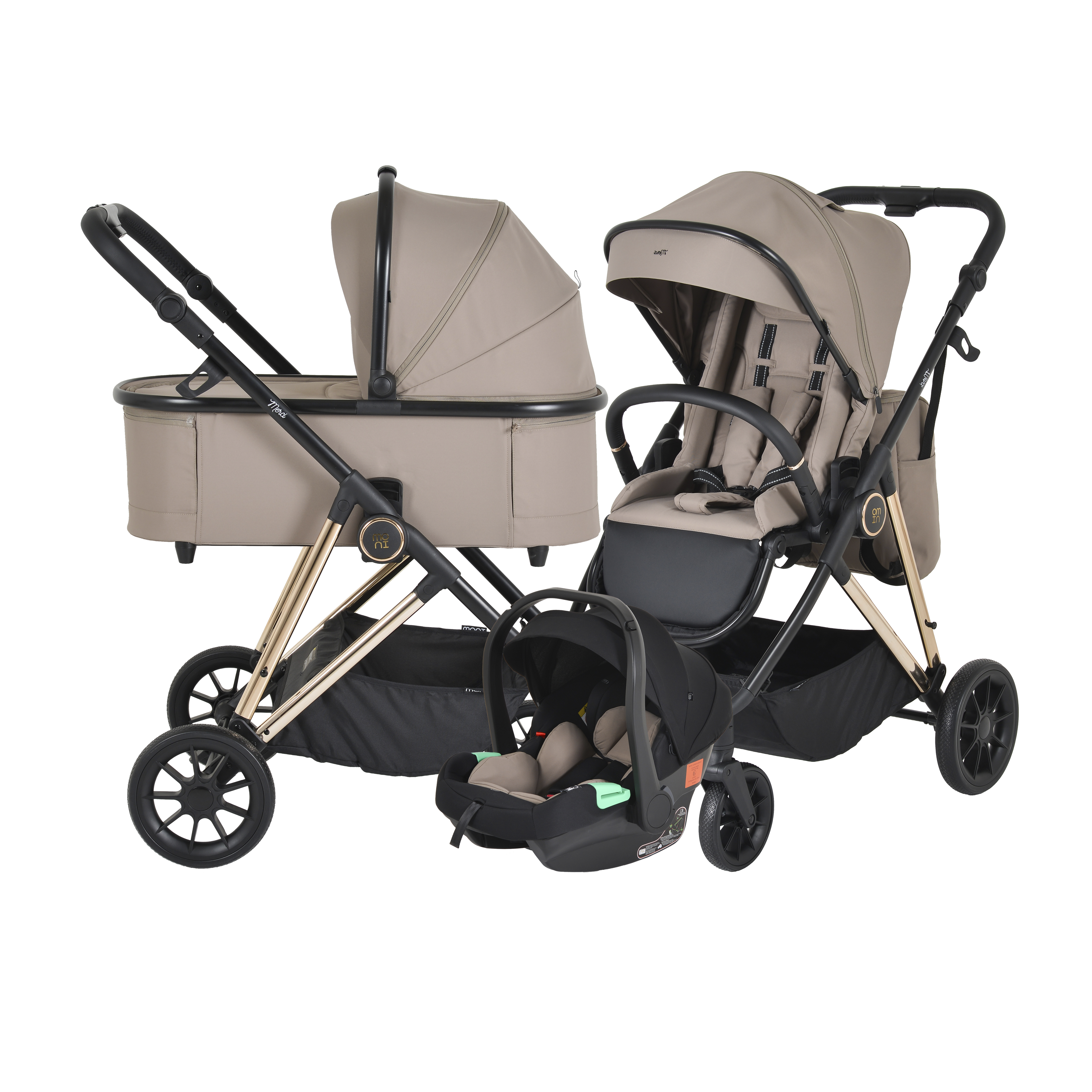 CARRITO TRIO MERCI Beige