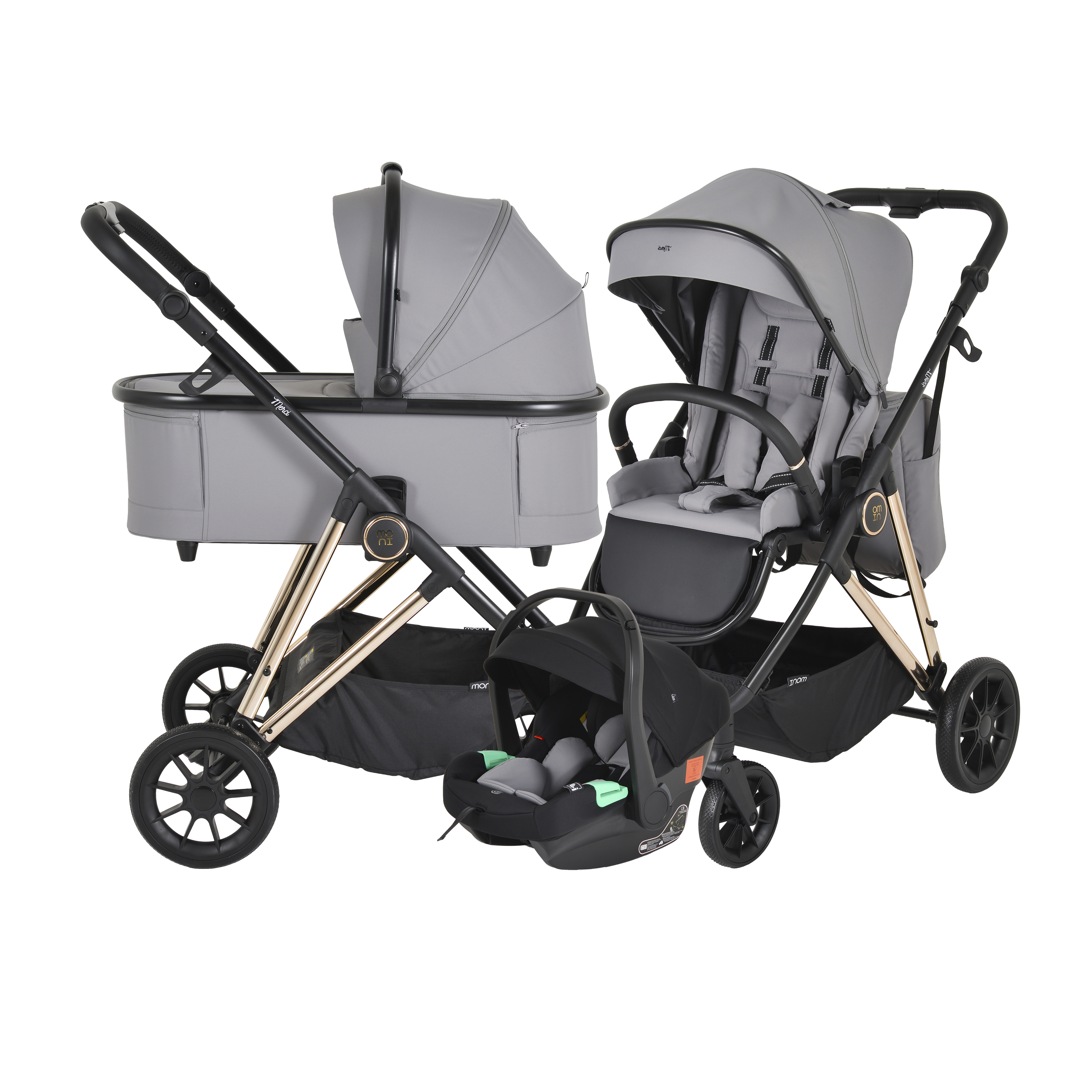 CARRITO TRIO MERCI Gris