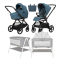 Pack ahorro: Carrito duo MUUN+ Minicuna KALINIHTA - Dulce Sonrisa
