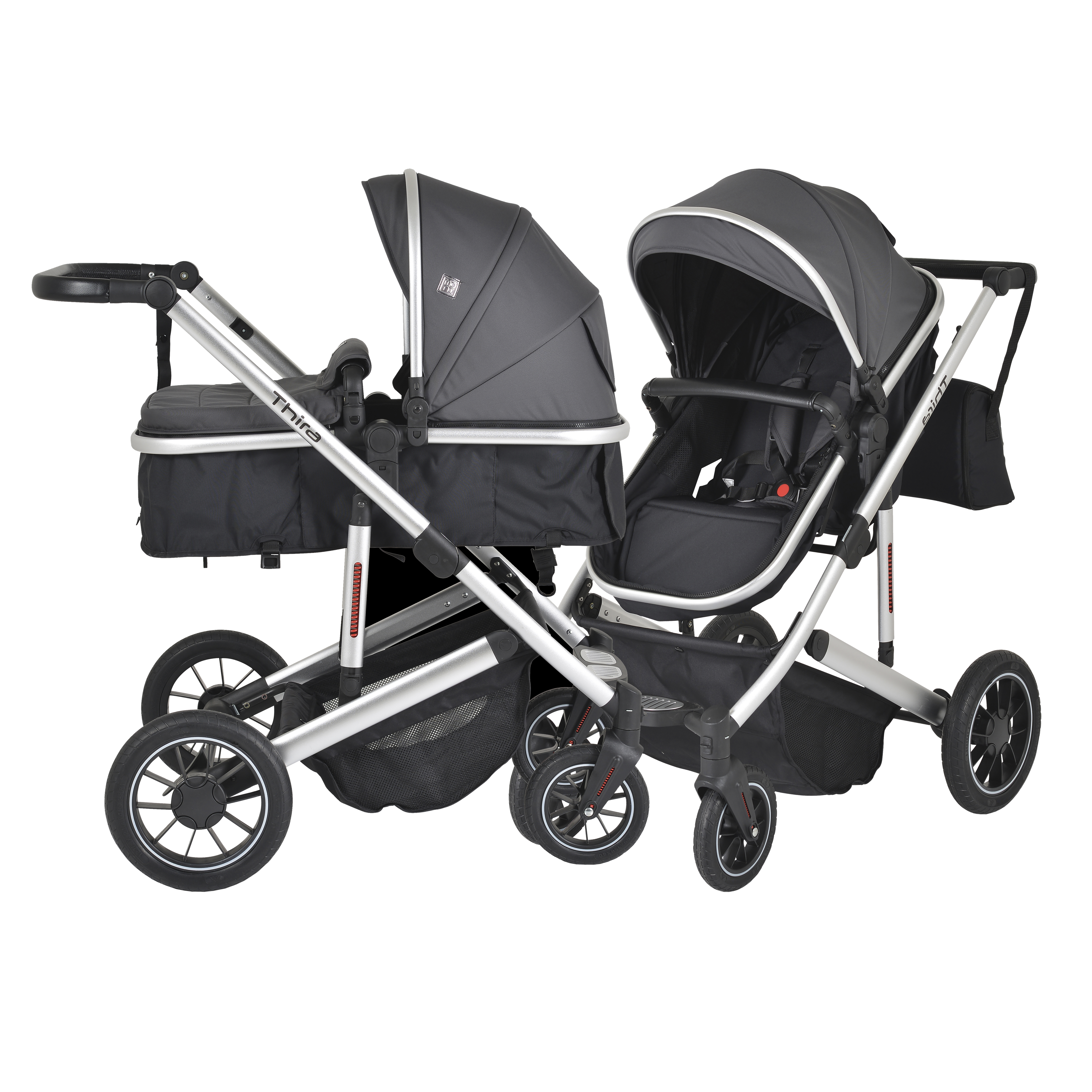 Carrito Convertible 2 en 1 THIRA de Moni + Colchon REGALO
