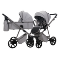 CARRITO DUO DELTA Gris - Dulce Sonrisa