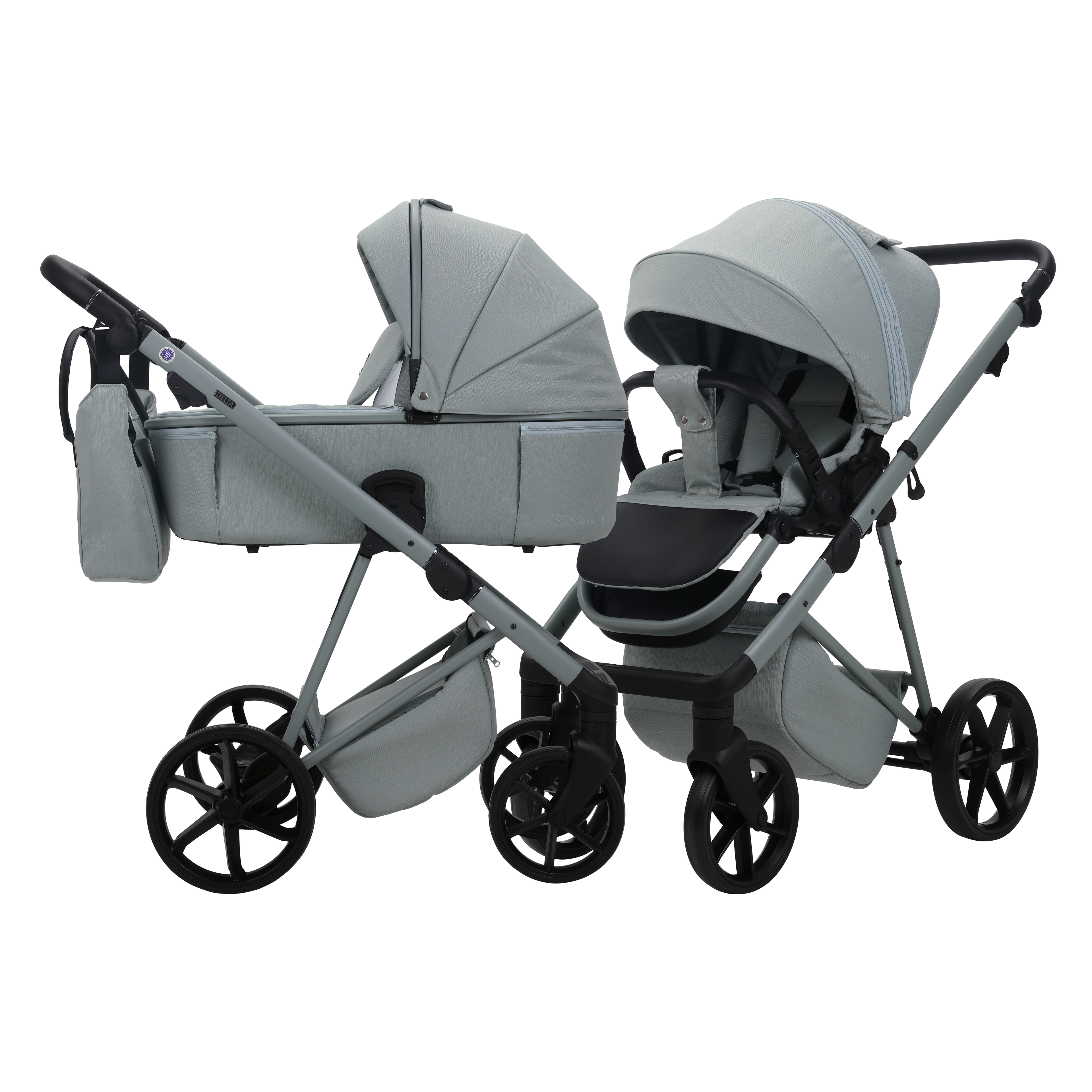 CARRITO DUO DELTA Menta - Dulce Sonrisa