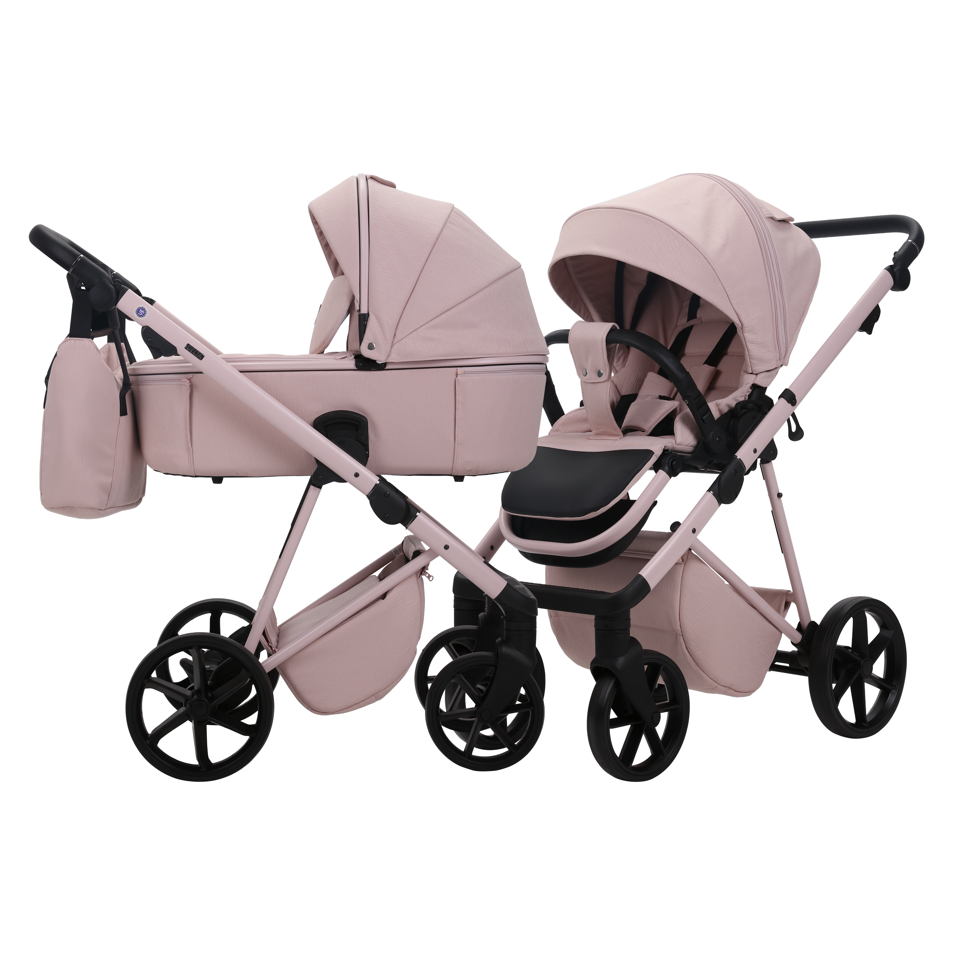 CARRITO DUO DELTA Rosa - Dulce Sonrisa