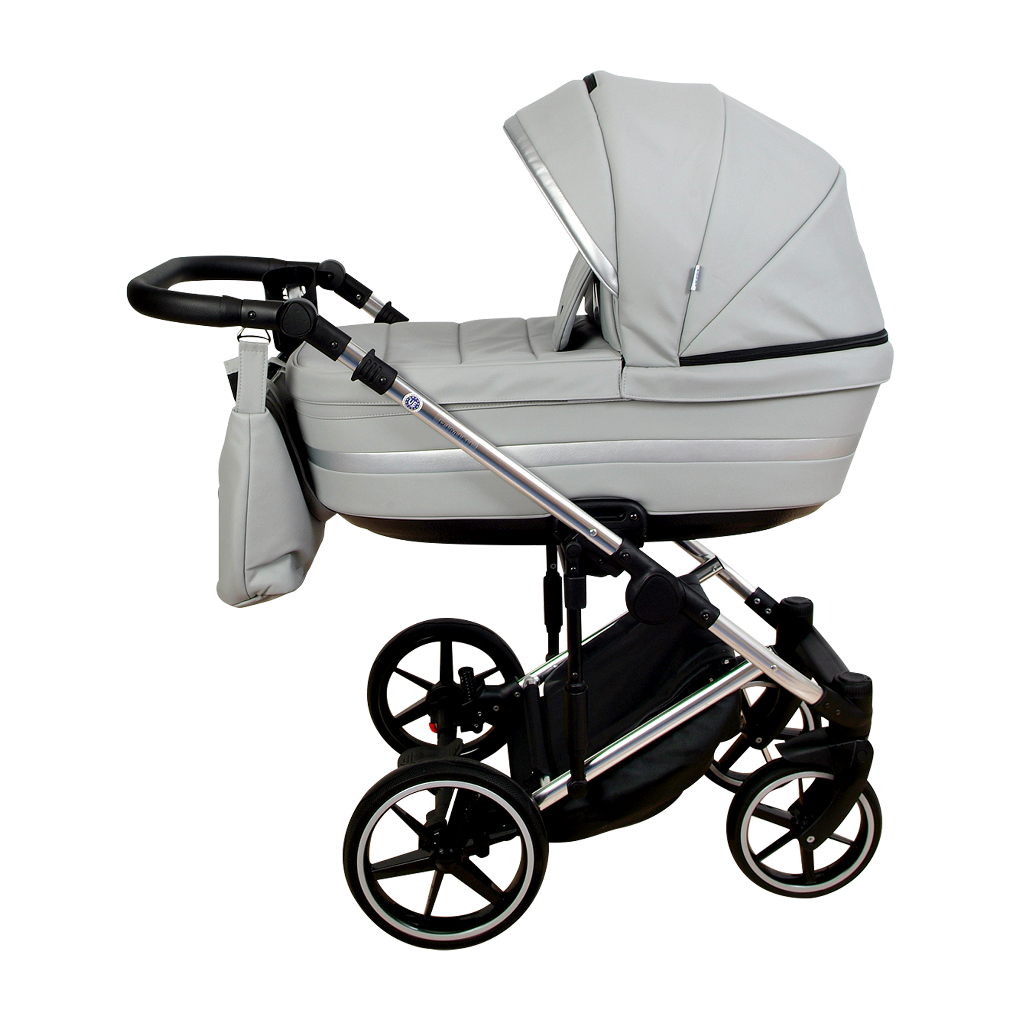 CARRITO DUO RIMINI Gris - Dulce Sonrisa