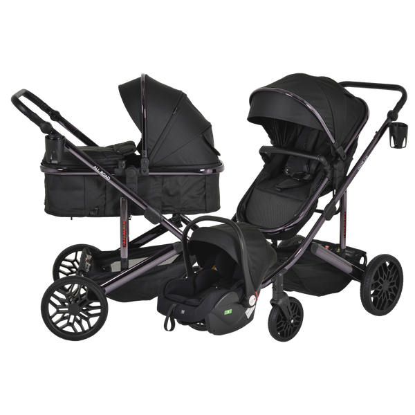 Carrito de bebé DUO CONVERTIBLE ALL ROAD hasta 22 kg de Moni + Grupo 0 (40cm - 87cm)