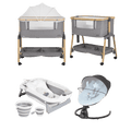 Pack ahorro: Minicuna AMO + Hamaca CLARISSA + Bañera BALENA - Dulce Sonrisa