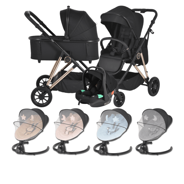 Pack ahorro: Carrito 3 en 1 MERCI + Hamaquita CLARISSA