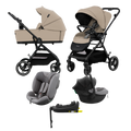 Pack: Carrito YOXI DUO + Grupo - 0 + Silla de Coche + Base Isofix