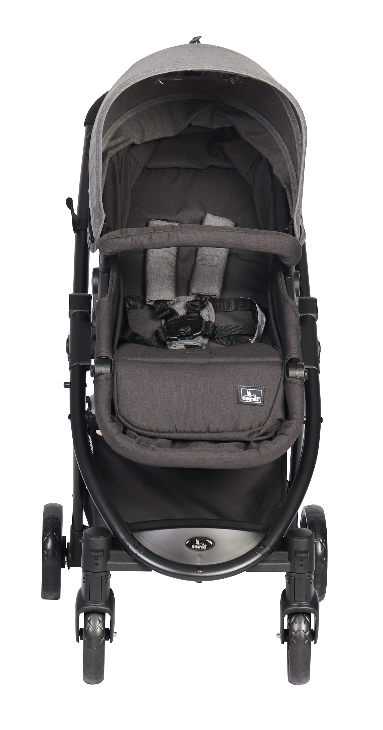 CARRITO DUO LIAM Gris - Dulce Sonrisa
