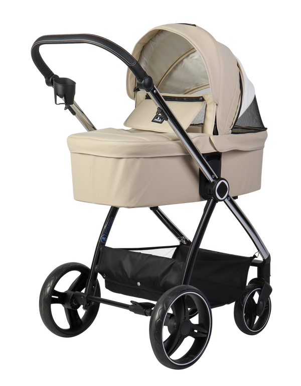 CARRITO DUO ELENA POLIPEL Beige - Dulce Sonrisa