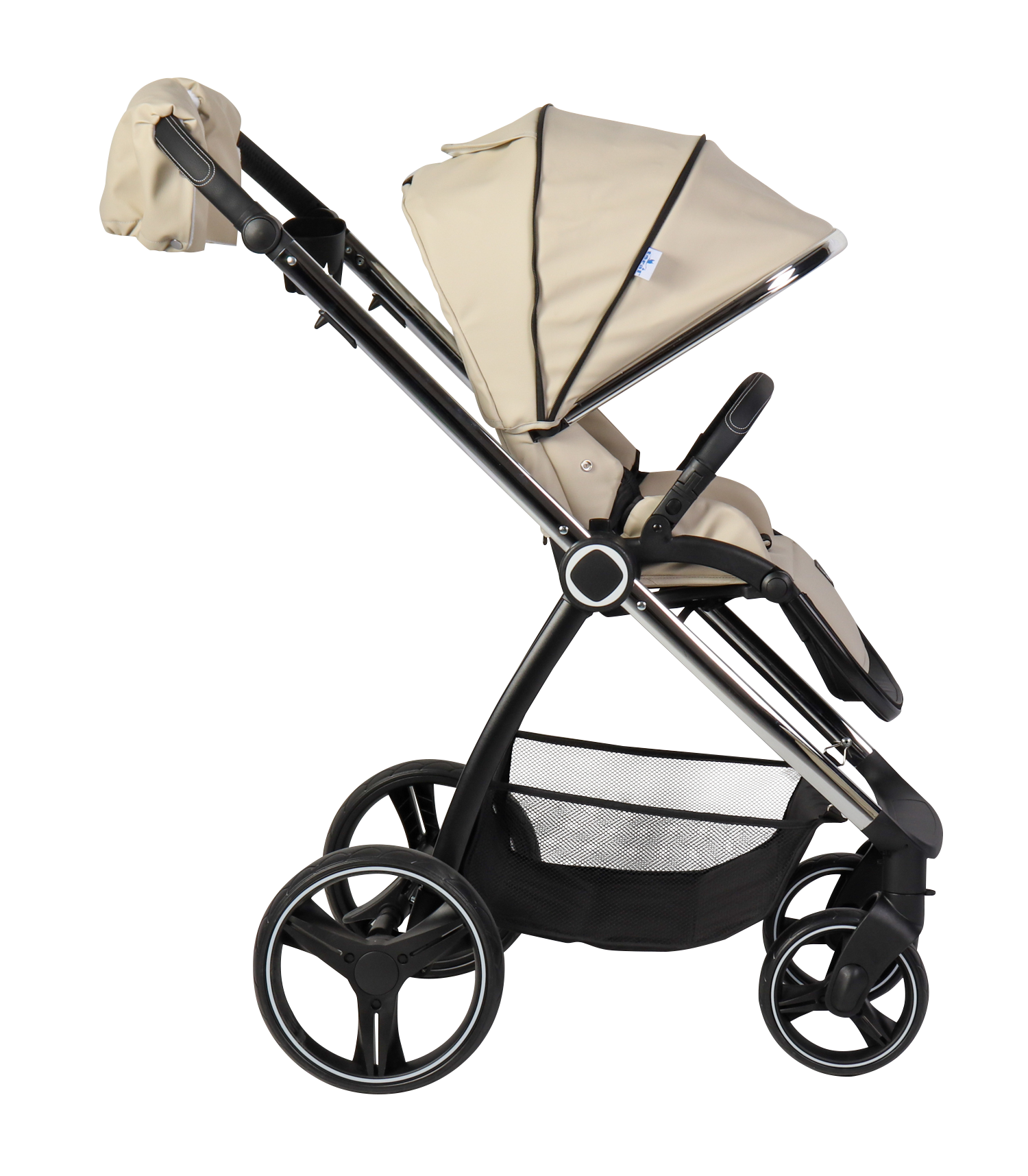 CARRITO DUO ELENA POLIPEL Beige - Dulce Sonrisa