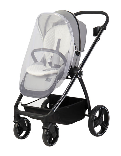 Carrito de bebé ELENA DUO POLIPIEL GRIS de Toral