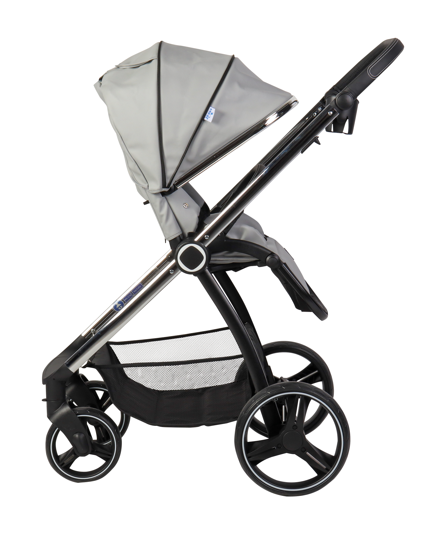 CARRITO DUO ELENA POLIPEL Gris - Dulce Sonrisa