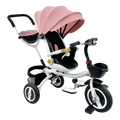 TRICICLO PLEGABLE BOLONIA Rosa - Dulce Sonrisa