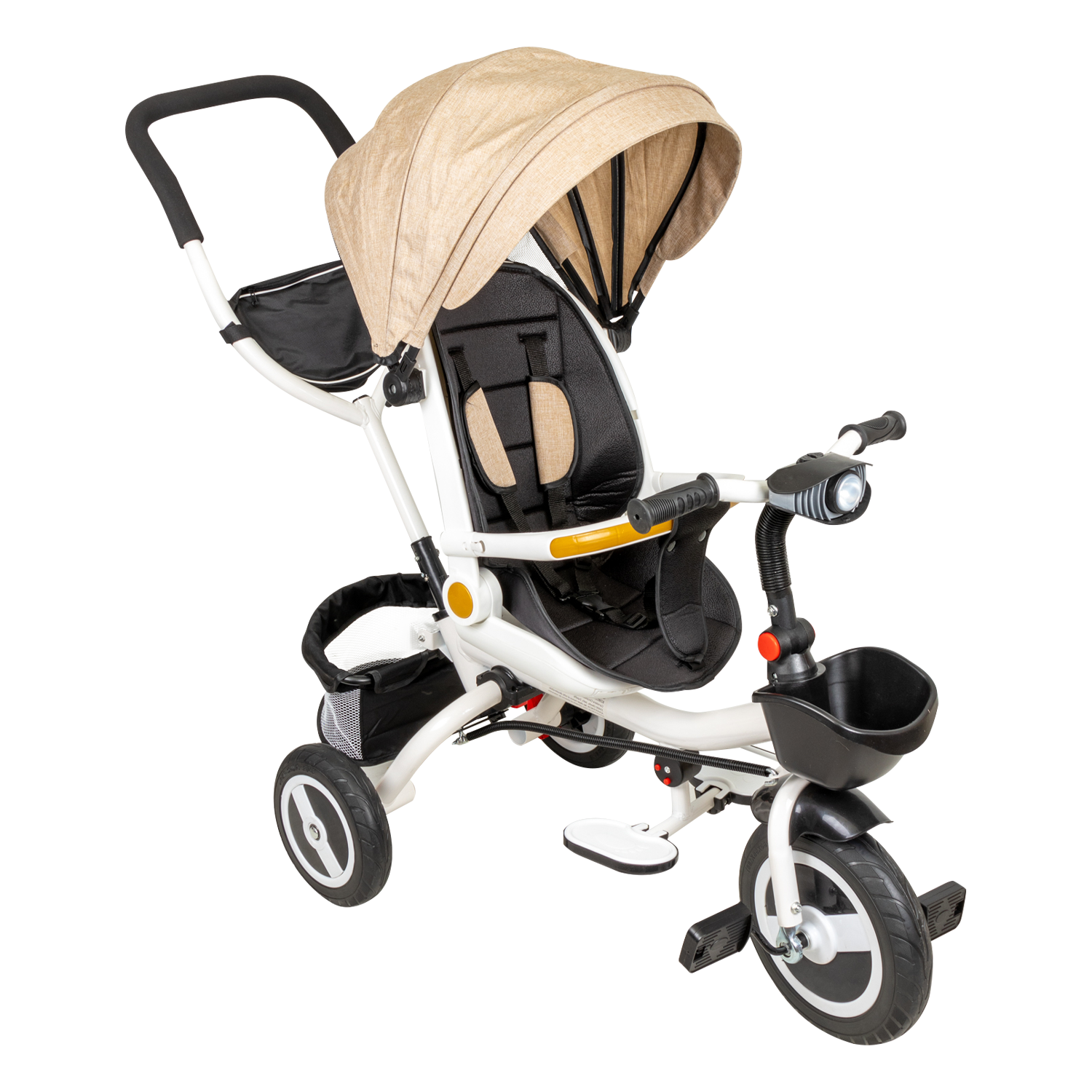 TRICICLO PLEGABLE BOLONIA Beige - Dulce Sonrisa