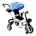 TRICICLO PLEGABLE BOLONIA Azul - Dulce Sonrisa