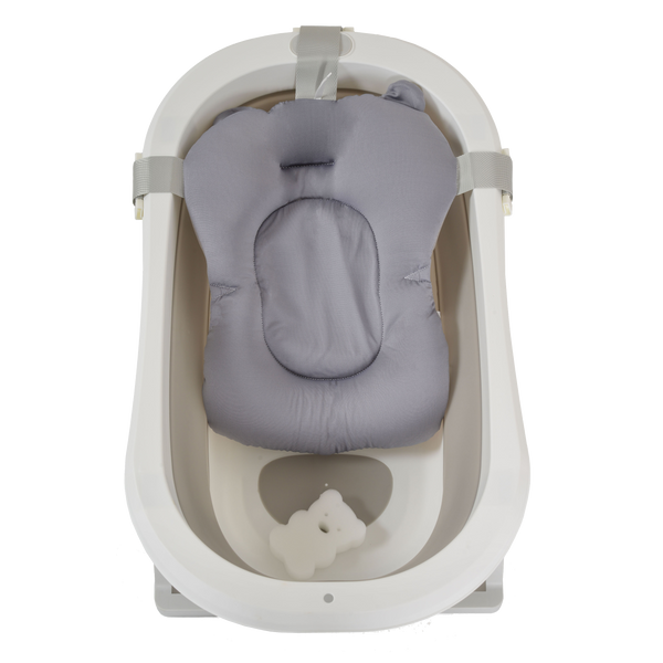 BAÑERA PLEGABLE PALMA Gris con Reductor - Dulce Sonrisa