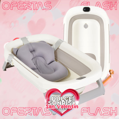 Bañera Plegable MOREA con Termómetro Inteligente y Reductor