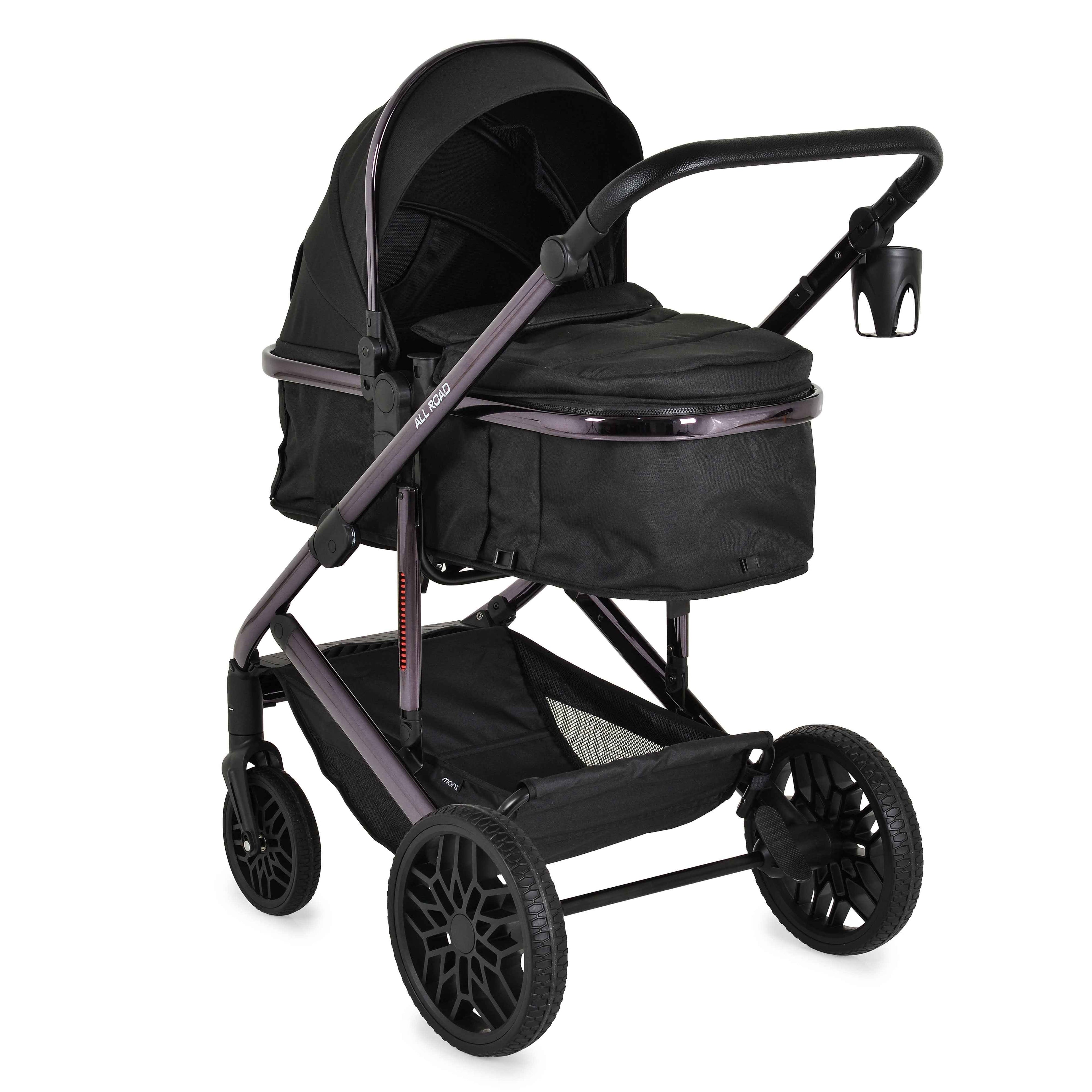 Carrito de bebé DUO CONVERTIBLE ALL ROAD hasta 22 kg de Moni + Grupo 0 (40cm - 87cm)