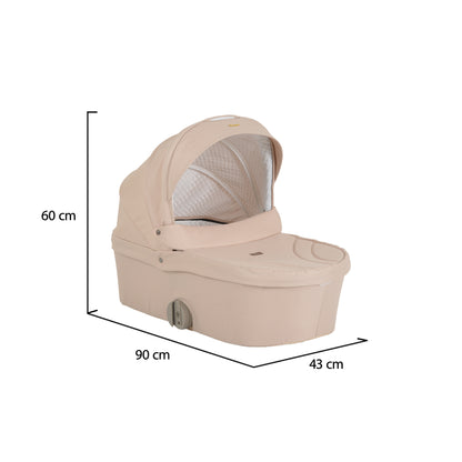 Carrito de bebé trío UNIQUE hasta 22 kg de Cangaroo