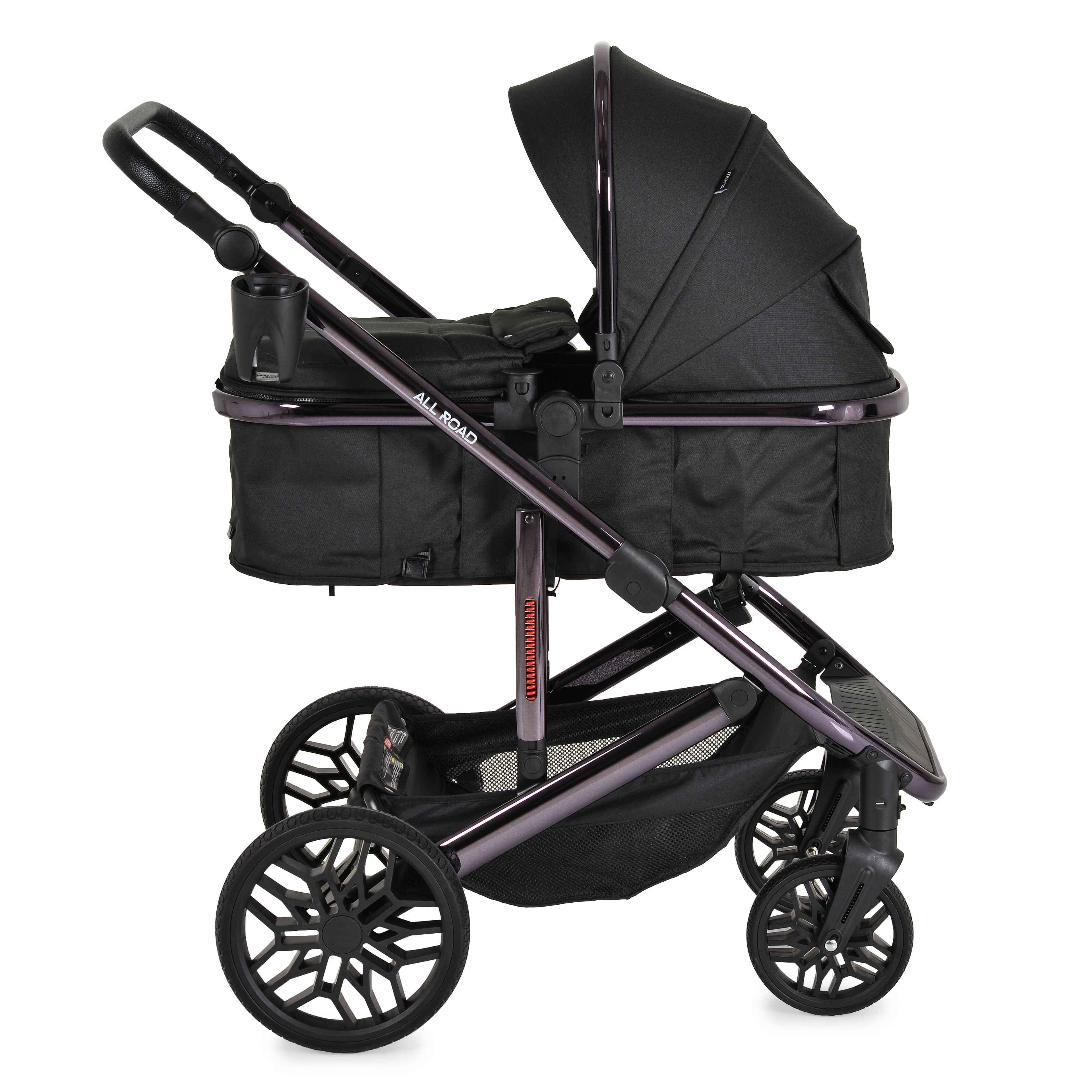 Carrito de bebé DUO CONVERTIBLE ALL ROAD hasta 22 kg de Moni + Grupo 0 (40cm - 87cm)