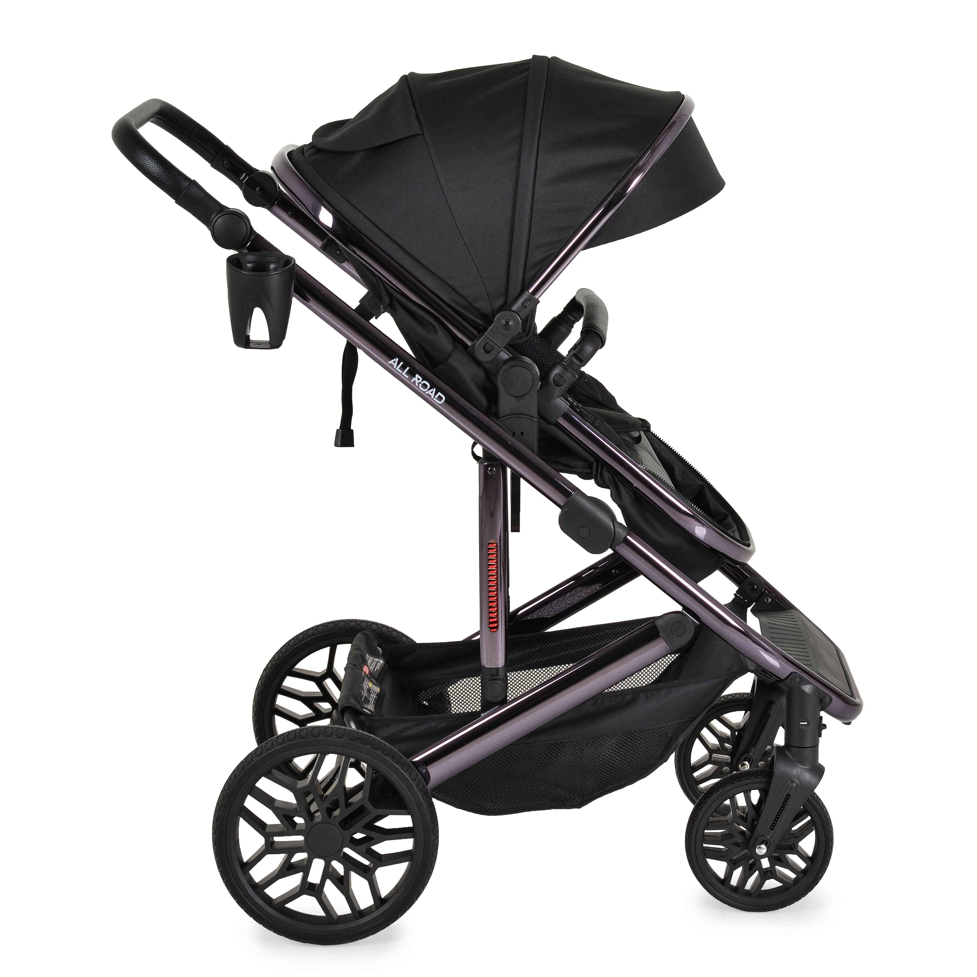 Carrito de bebé DUO CONVERTIBLE ALL ROAD hasta 22 kg de Moni + Grupo 0 (40cm - 87cm)